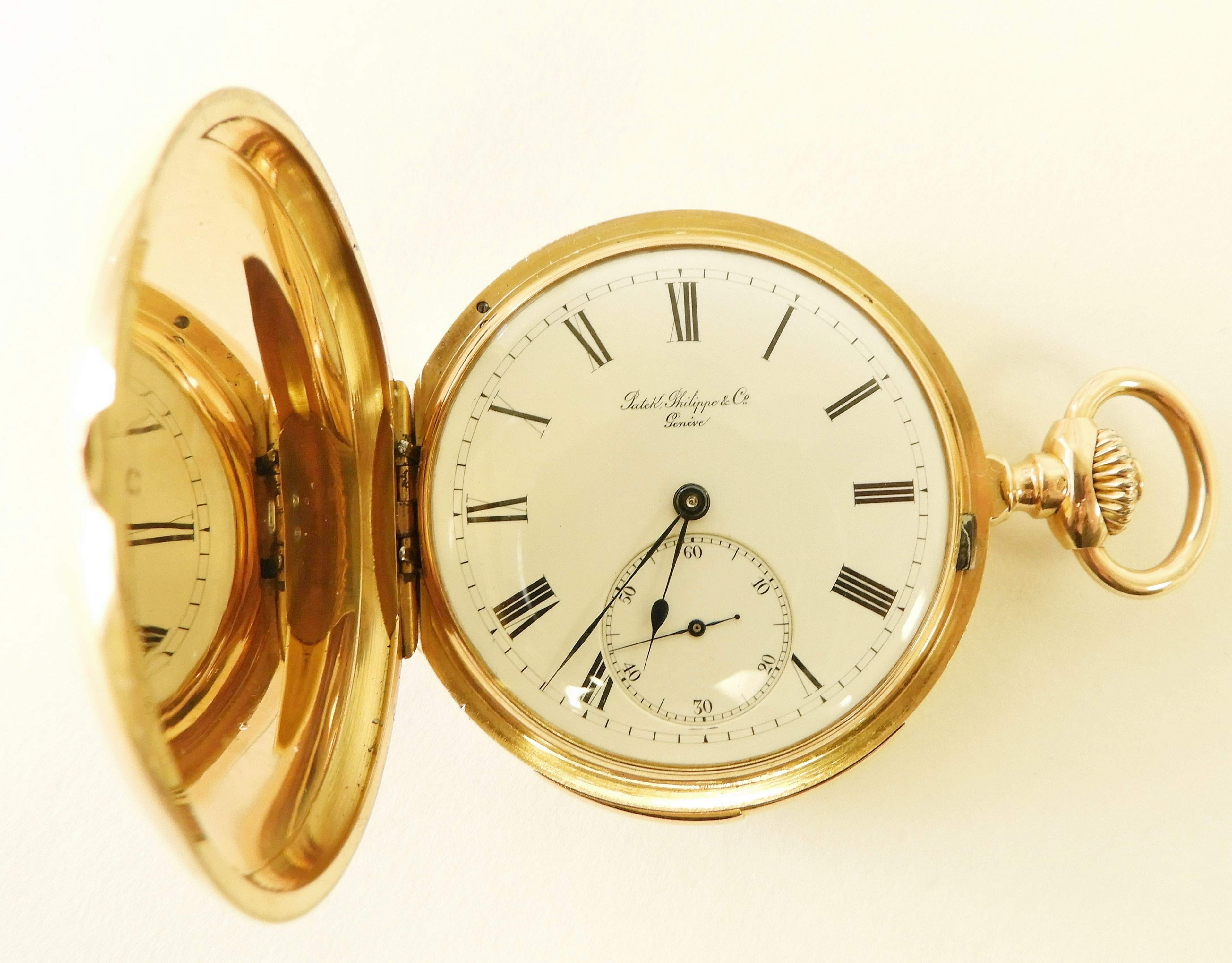 Patek, Philippe & Co. 18K Gold Pocket Watch, c. 1883. Sold for $11,050 ...